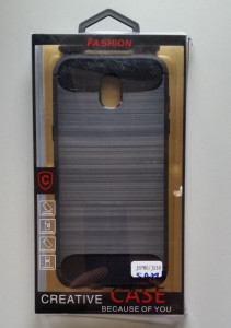 TPU maska BRUSHED SM-J530F GALAXY J5 2017, Galaxy J5 Pro 2017 (5.2") BLACK, EU - Img 4