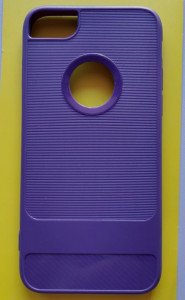 TPU maska BRUSHED za iPhone 6 (4.7") tamno ljubičasta