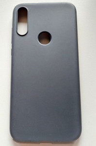 TPU maska Pudding za Moto E7 Power 2021 (6.51") crna