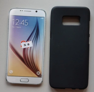 TPU maska Puding za SM-G950U Galaxy S8 crna