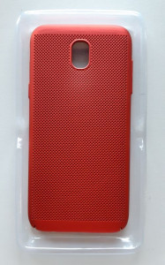 TPU/PC BREATH maska za SM-J530F Galaxy J5 2017 J5 PRO 2017 (5.2") crvena - Img 2