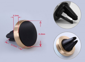 Univerzalni držač telefona sa magnetom za ventilaciju crni ili sivi - Img 5