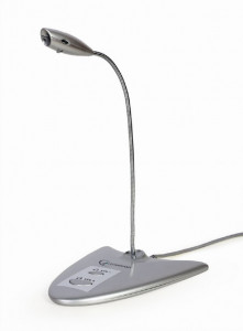 USB mikrofon za računar, Gembird MIC-DU-01, integrisana zvučna kartica - Img 1