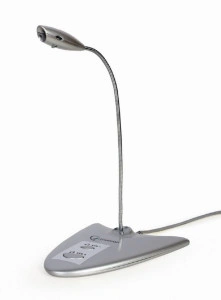 USB mikrofon za računar, Gembird MIC-DU-01, integrisana zvučna kartica