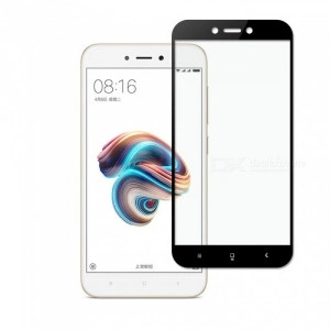 Zaštitno, kaljeno staklo 5D Full Glue za Xiaomi Redmi 5A 2017, Redmi Go 2019 (5.0") crni rub