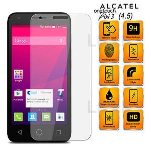 Zaštitno Kaljeno staklo Tempered Glas za Alcatel Pixi 3  4.5"  2015, OT-4027