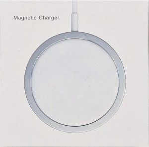 Bežični punjač za telefone 15W, MAGNETIC, Gembird EG-WPC15-01, TYPE-C, 5V/2A, 9V/2A, 12V/1.5A MagSafe