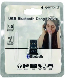 Bluetooth dongle V5.0 Gembird BTD-MINI8 USB3.0/2.0, 2.4Ghz 3MB/s(24Mbps) 8dBm 20m - Img 2