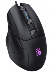 Gejmerski optički miš, A4Tech A4-W70 Max Bloody RGB, 2000Hz/100-10.000 Dpi, Black USB 126mm - Img 4