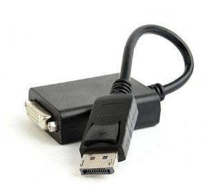Kabl adapter DisplayPort v.1.2 na DVI-I Dual Link, Gembird A-DPM-DVIF-03