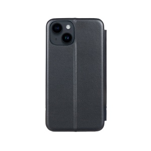 Preklopna futrola FLIP Leather za iPhone 14 2022 (6.1") crna