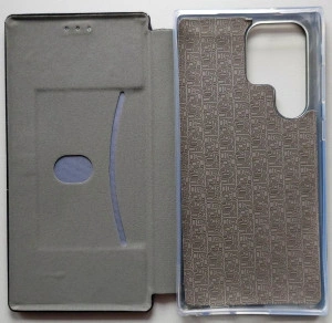 Preklopna futrola FLIP LEATHER za SAMSUNG SM-S918B, Galaxy S23 Ultra 2023 (6.8") CRNA
