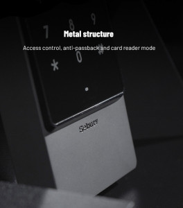 Sebury sTouch2 samostalna kontrola pristupa sa čitačem kartica i tastaturom METALNO KUŠIŠTE - Img 5