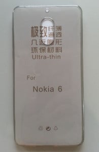 Silikonska maska leđa Nokia 6 dim providna
