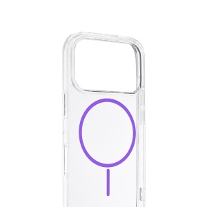 TPU maska Clear Color MagSafe za iPhone 17 Pro 2025 (6.3") providna - Img 3