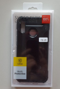 TPU maska DEFENDER za Huawei P20 Lite 2018 (5.84") crna - Img 1