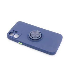 TPU maska MATTE RING za iPhone 12 Mini 2020 (5.4") crna ili plava - Img 2