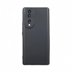 TPU maska PUDDING za Huawei Honor 70 2022 (6.67") crna