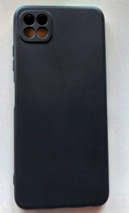 TPU maska Pudding za SM-A226B, Galaxy A22 5G 2022 (6.6") crna