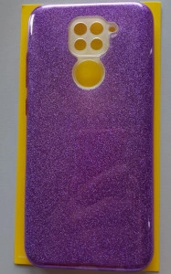 TPU maska SPARKLY SHINE za Xiaomi Redmi Note 9 2020 (6.53") LJUBIČASTA - Img 2