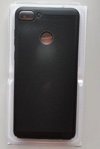 TPU/PC BREATH maska za Huawei Y9 2018, crna