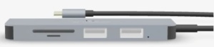 USB Type-C 3-portni USB hub (USB 3.1 + USB 2.0) sa citacem kartica, Gembird UHB-CM-CRU3P1U2P2-01 - Img 2