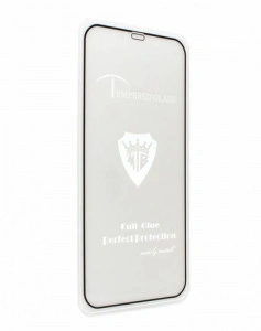 Zaštitno kaljeno staklo 5D Full Glue za iPhone 12 Mini 2020 (5.4") crni rub