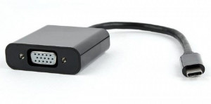 Adapter Type-C muški na VGA 15 pin ženski, Gembird AB-CM-VGAF-01, - Img 1