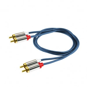 Audio kabl 2 x RCA na 2 x RCA A3-1M - dužina 1 m
