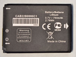 Baterija CAB0400000C1 za Alcatel OT-1040X, OT-1035,OT-1042D, OT-1046D