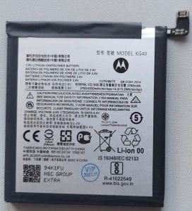 Baterija KG40 za Motorola Motorola G8 Play, Motorola G8 Play Motorola KG40, Motorola One Macro
