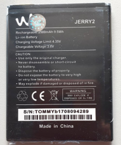 Baterija ROBBYBVN1610001170 za WIKO Wiko Jerry 2, Wiko Lenny 4 Plus, Wiko Robby, Y50, K200 - Img 2