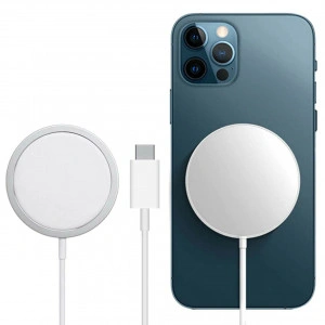 Bežični Punjač 15W, POWERFUL TD-LTE TD-W6 MAGSAFE, Type-C kabl - Img 1