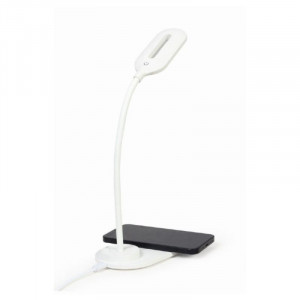 Bežični punjač za telefone 10W plus stona LED lampa GEMBIRD TA-WPC10-LED-01-MX - Img 3
