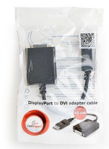 Kabl adapter DisplayPort v.1.2 na DVI-I Dual Link, Gembird A-DPM-DVIF-03 - Img 2