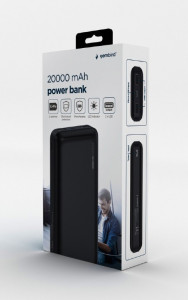 Prenosna Eksterna baterija, power bank Gembird PB20-02, 20000mAh - Img 3