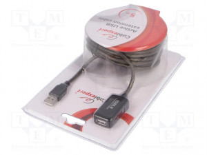 Produžni kabl aktivni USB A muški na USB A ženski, Gembird UAE-01-5M, - Img 2