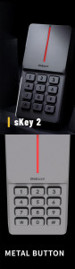 Sebury sKey2 samostalna kontrola pristupa sa čitačem kartica i tastaturom METALNO KUŠIŠTE - Img 2