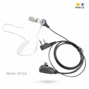Slušalica s mikrofonom i akustičnom tubom EP-2XM za SAMCOM CP-446, CP-446D, CP-500, Motorola 2PIN konektor - Img 1