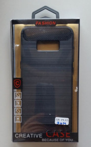TPU maska BRUSHED SM-G955F GALAXY S8 PLUS BLACK - Img 4