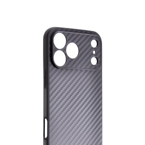 TPU maska CARBON 0.3mm za iPhone 17 Pro MAX 2025 (6.9") crna