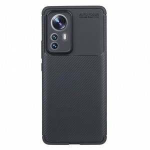 TPU maska CARBON za Xiaomi Mi 12 PRO 2021 (6.73") crna