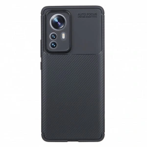 TPU maska CARBON za Xiaomi Mi 12 PRO 2021 (6.73") crna