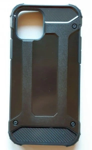 TPU maska DEFENDER za iPhone 12 2020, iPhone 12 Pro 2020 (6.1") crna