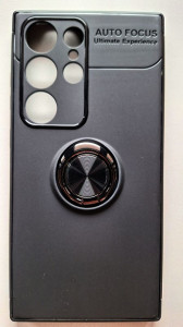 TPU maska MAGNET RING za SAMSUNG SM-S928B, Galaxy S24 Ultra 2024 (6.8") crna