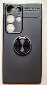 TPU maska MAGNET RING za SAMSUNG SM-S928B, Galaxy S24 Ultra 2024 (6.8") crna