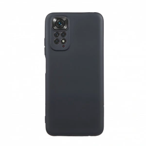 TPU maska PUDDING za Xiaomi Redmi Note 11, Note 11S 4G 2022 (6.43") crna
