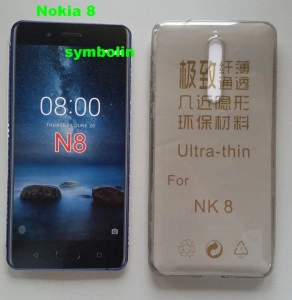 TPU maska za Nokia 8   dim providna