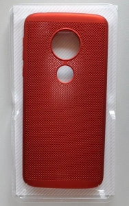 TPU/PC BREATH Za Motorola Moto E5, Moto G6 Play, crvena