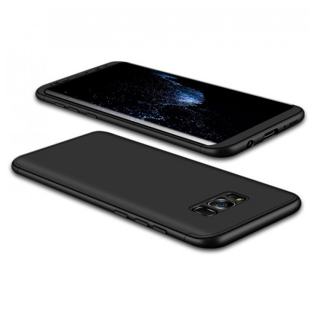 Husa 360° GKK (Protectie Completa) pentru iPhone 7 (4.7"), Negru